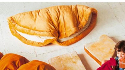 Japanese 'Bread Beds' are Shaped Like Pastries