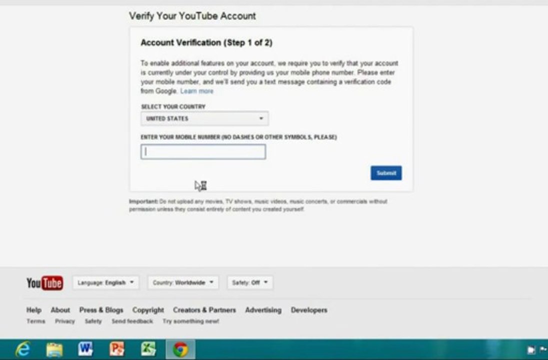 How to Upload YouTube videos longer than 15 minutes August 2013