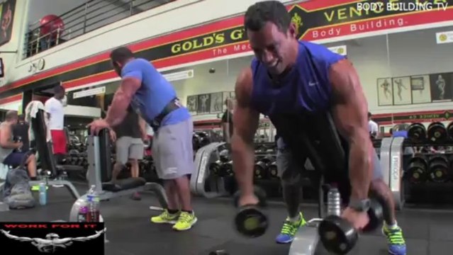 JOSE & TITO RAYMOND - SHOULDERS WORKOUT 6 Weeks our from the 2013 Olympia Showdown