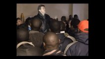 Mélenchon mobilise les sans-papiers africains