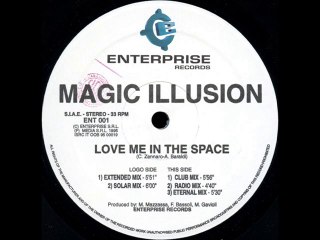 MAGIC ILLUSION - Love me in the space (extended mix)