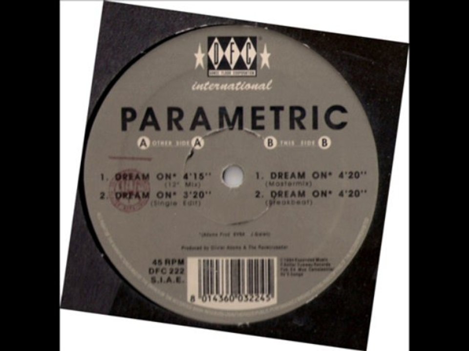 PARAMETRIC - Dream on (12'' mix)