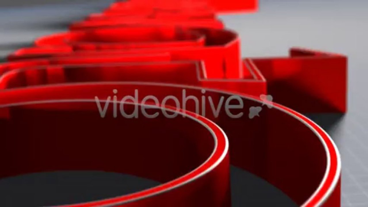 Four Types Of Ray-Trace Logo - After Effects Template