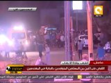 إطلاق الرصاص الحي من أحد العمائر فى شارع جامعة الدول العربية بشكل عشوائي على الشرطة والجيش