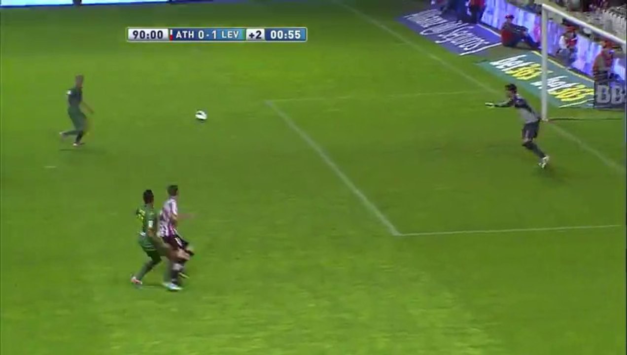 Athletic - Levante 0-1, gol Juanlu (26-5-2013)