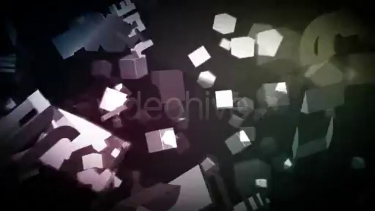 Powerful Logo Intro with 3D Particles - After Effects Template