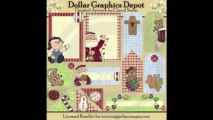 Scrapbooking - Scrap Elements from DollarGraphicsDepot