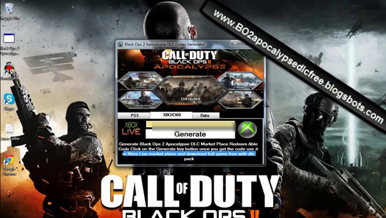 GET] Apocalypse DLC Code Generator for Xbox 360 PS3 - video Dailymotion