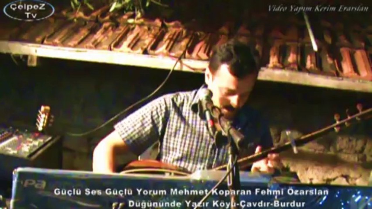 Güçlü Ses Güçlü Yorum Mehmet Koparan Fehmi Özarslan  Düğününde (3) Yazır Köyü-Çavdır-Burdur