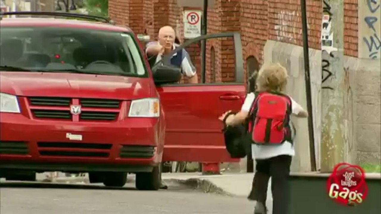 Just for laugh - laptop fall prank