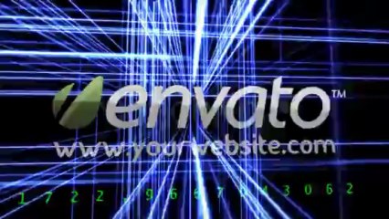 Logo Intro and Blue Lines - After Effects Template