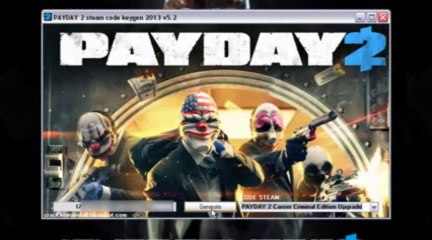 ▶ PAYDAY 2 steam code keygen [FREE Download]