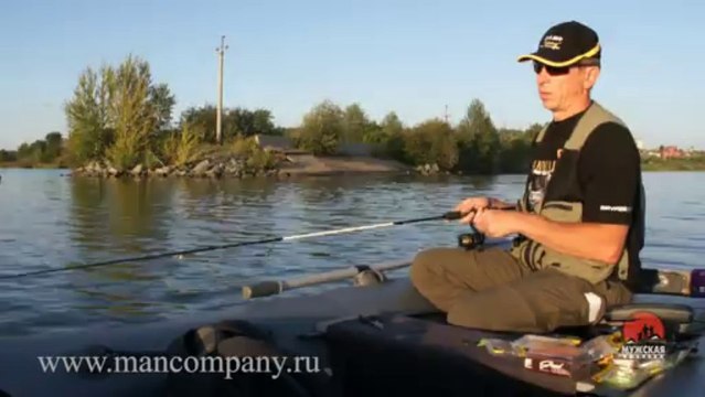 МК : Ловля окуня на оснастку сплит шот видео Full HD