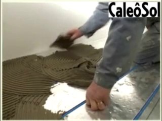 Pose Plancher Chauffant CaleoSol sans chape sans béton