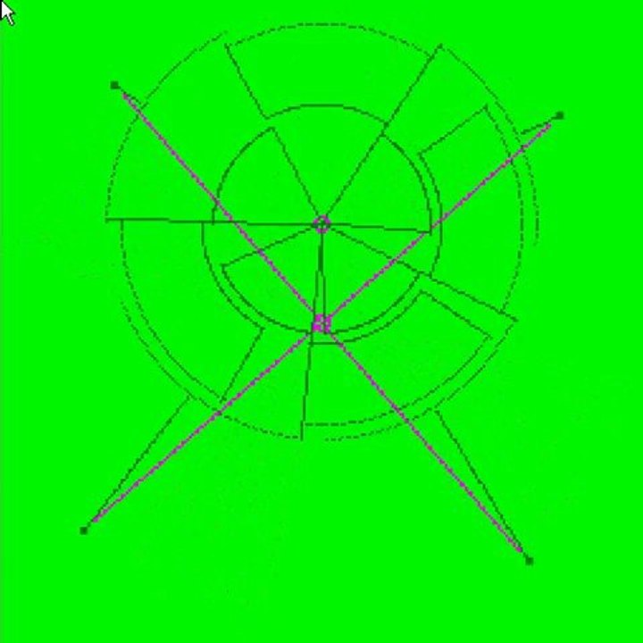 vidéo d'épure dynamique d'une turbine STRATO VOLUMETRIQUE à 2 étages et 4 EMGC