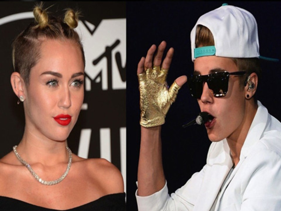 Miley And Justin Biebers New Song Twerk