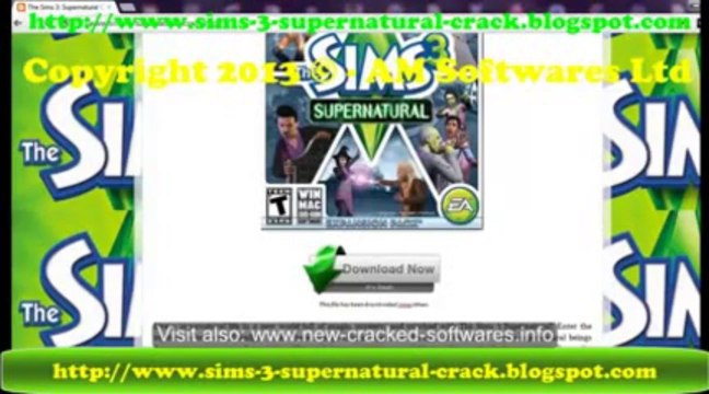 The Sims 3 Supernatural Keygen [DOWNLOAD!!]