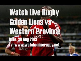 Lions vs Western Province