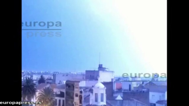 Espectaculares rayos en la noche de Mérida