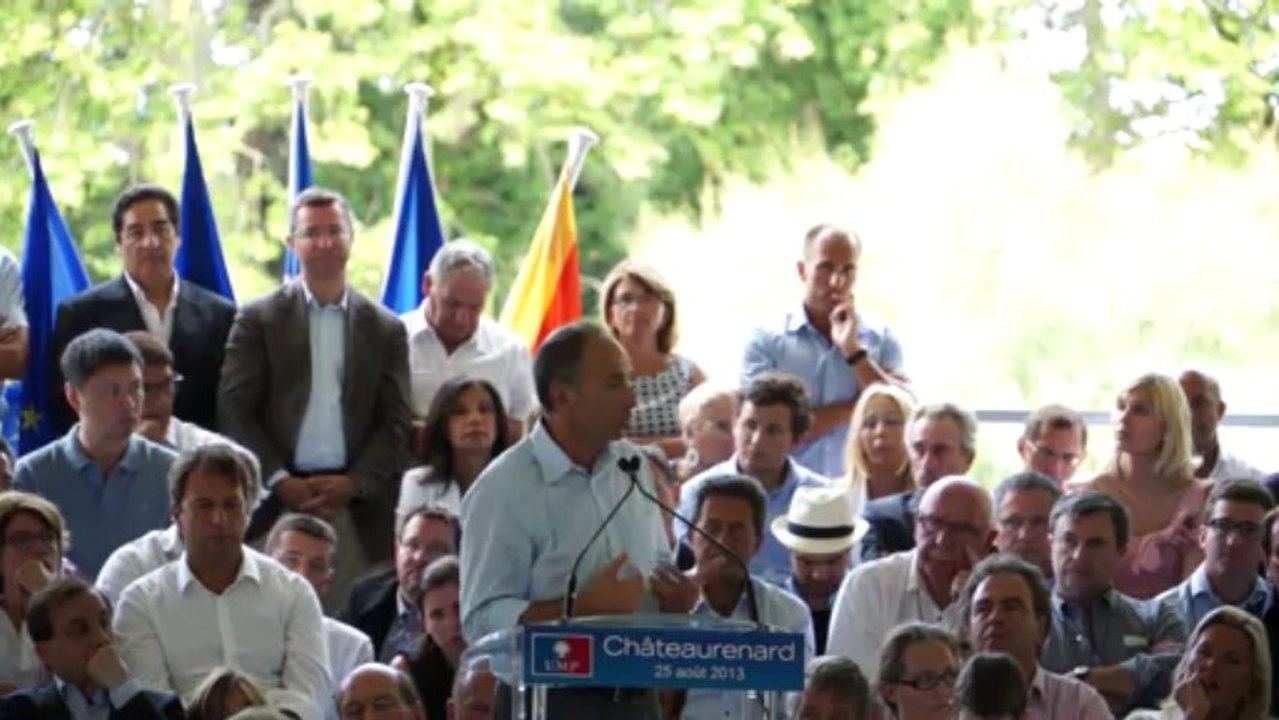 UMP - J-F Copé : "J'aime la France quand elle incarne la liberté !"