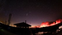 Etats-Unis : l'incendie du parc Yosemite en time-lapse