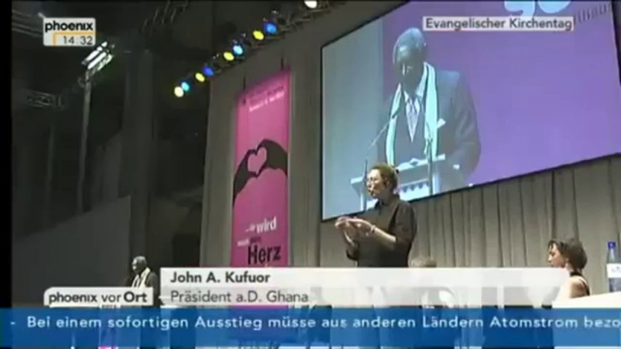 Angela Merkel über NWO in Dresden