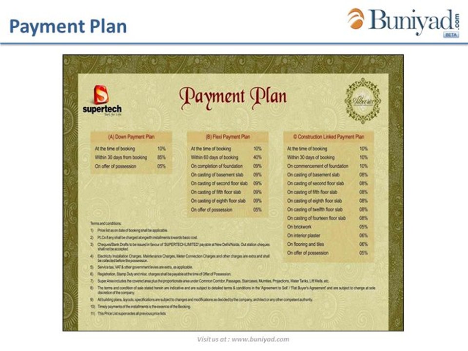 supertech albaria ppt