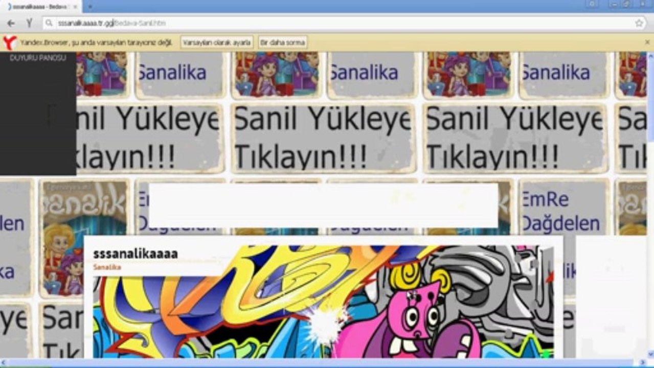 Sanalika Sanil Hilesi 100/100 Çalşışır