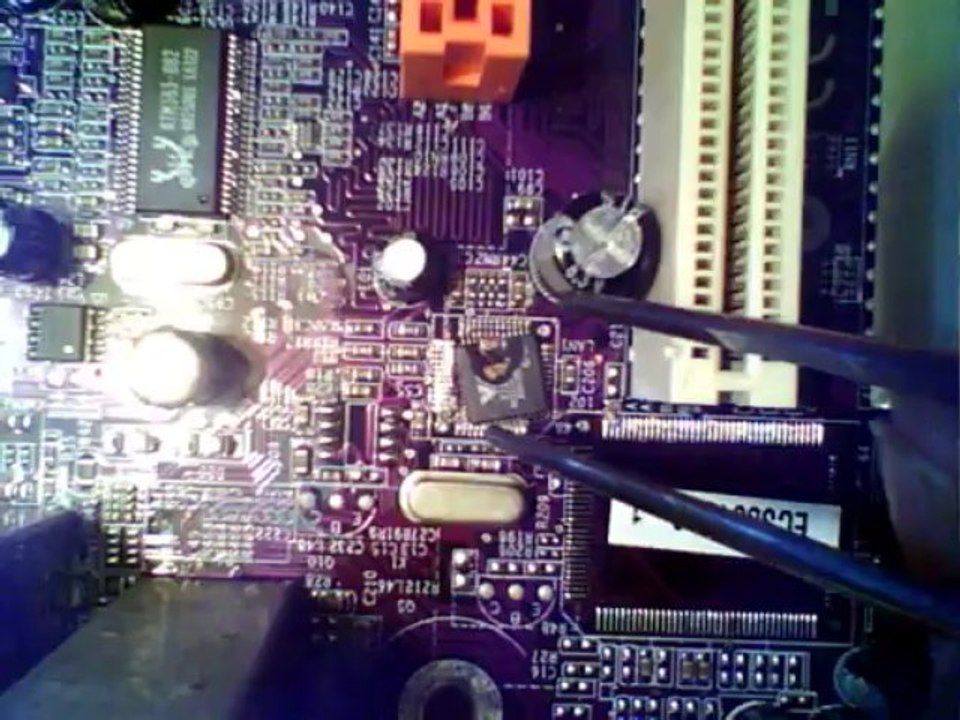 como remover chip lan parte 1