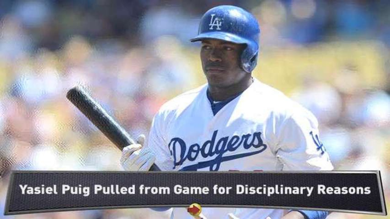 Mattingly Yanks Yasiel Puig from Game