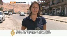 Al Jazeera's Zeina Khodr reports from the Masnaa border