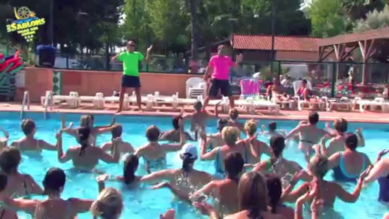 Camping Les Sablons: Aquagym