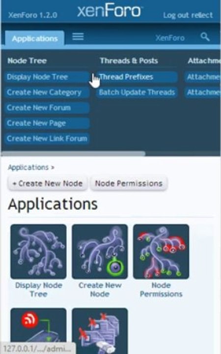 XenForo Responsive Admin