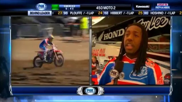 2013 AMA MX Rd12 Lake Elsinore 450 Moto2