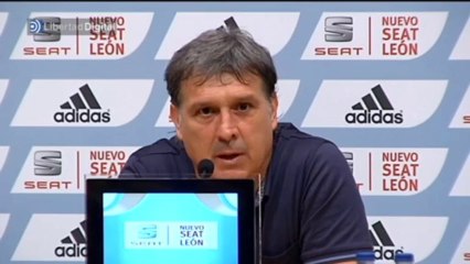 "Tata" Martino, contento con su primer título