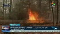 Incendio de gran magnitud en Parque Yosemite, California