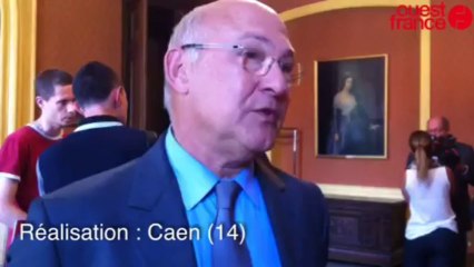 Michel Sapin évoque les emplois d'avenir - Ouest-France