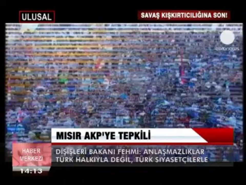 MISIR, ERDOĞAN'A TEPKİLİ
