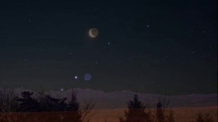 Ciel ! - Venus, Saturne et la Lune