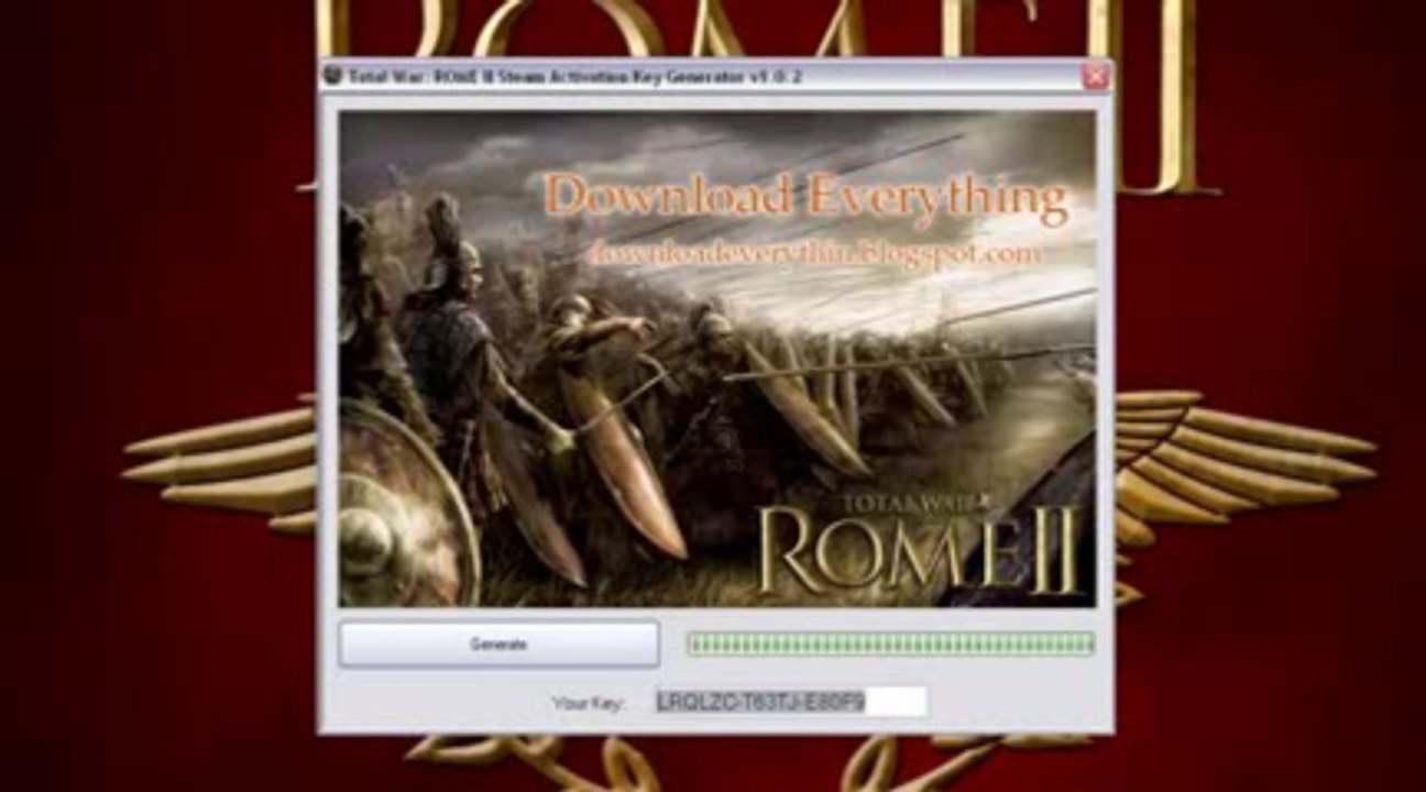 [Proof] Total War_ ROME II Keygen _ Steam Code Generator [FREE Download]