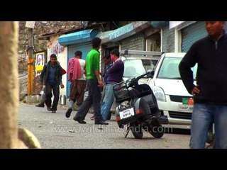 Boys having fun on 'Holi': Mussoorie