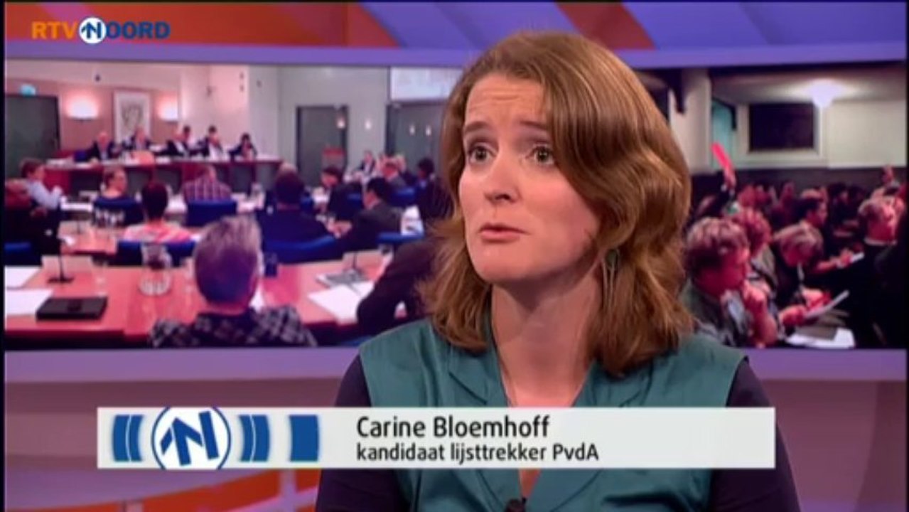 Ook Bloemhoff kandidaat-lijsttrekker bij PvdA in Stad - RTV Noord