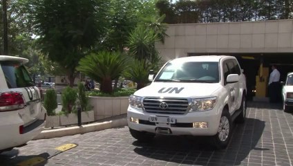 ONU: inspectores en Siria