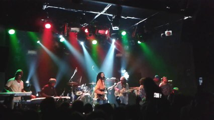 Julian Marley - Violence in the street au grillen à Comar