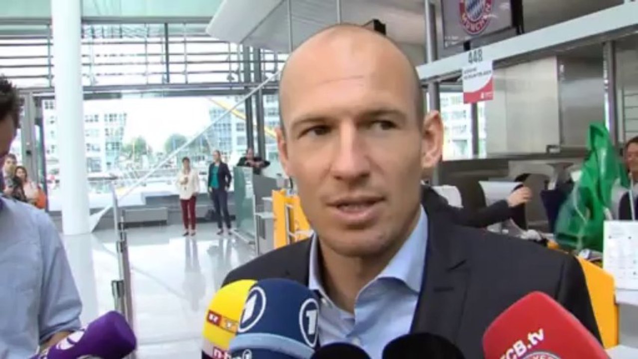 Robben zu Mou und Pep: “Zwei klasse Trainer“