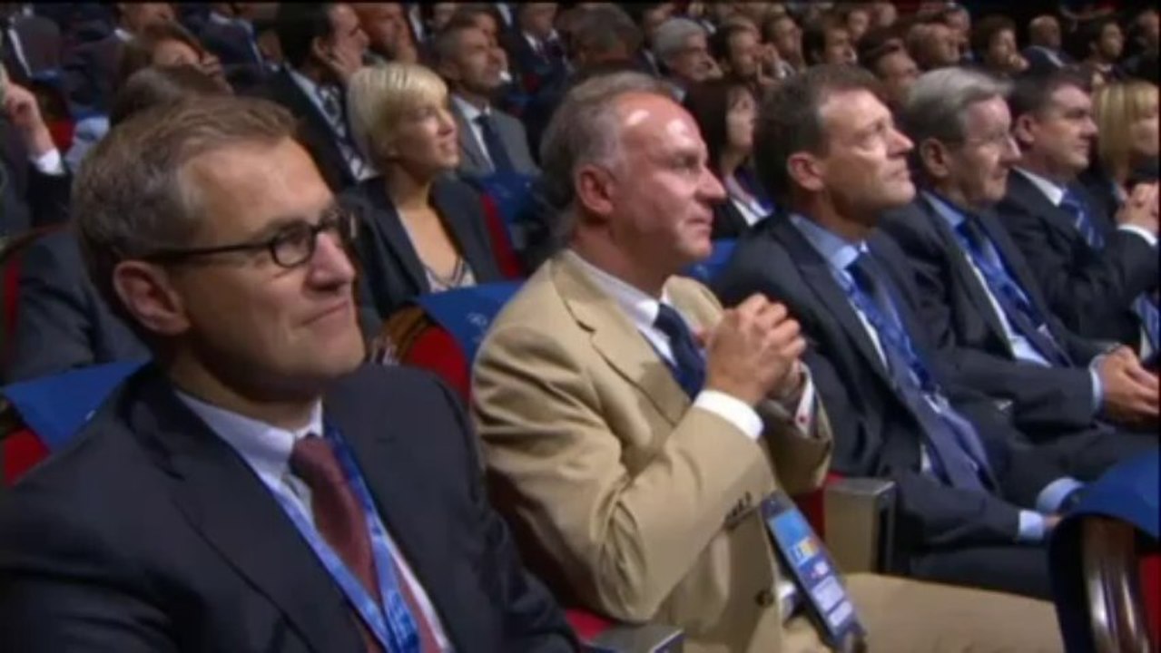 Franck Ribéry est élu meilleur joueur d'un club européen de la saison 2012-2013