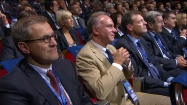 Franck Ribéry est élu meilleur joueur d'un club européen de la saison 2012-2013