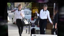Mishca Barton Looks Fab While Shopping On Tenth Anniversary of 'The O.C.'