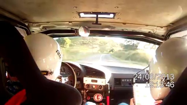 rallye du pays basque cam embarquee es helette cedric lassalle bmw 325i