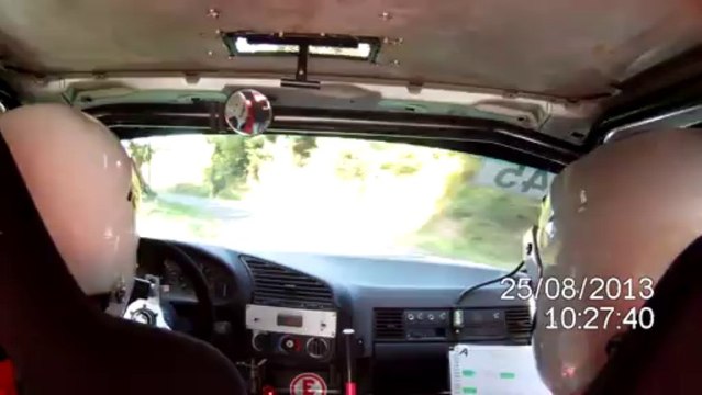 rallye du pays basque cam embarquee es oregue cedric lassalle bmw 325i